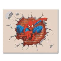 Malen Nach Zahlen Kunst Comic Spiderman Wandkunst