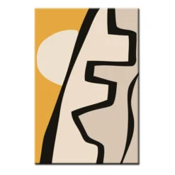 Malen Nach Zahlen Kunst Minimalismus Abstrakte Formen