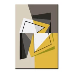 Malen Nach Zahlen Minimalismus Einfache Formen Quadrat II