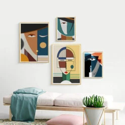 Malen Nach Zahlen Kunst Minimalismus Einfache Formen Gesicht I -myPaintLab Deutschland Verkaufs-Shop art ab 016 017 018 022 1