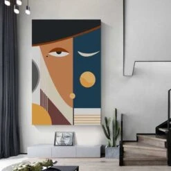 Malen Nach Zahlen Kunst Minimalismus Einfache Formen Auge II -myPaintLab Deutschland Verkaufs-Shop art ab 017 1