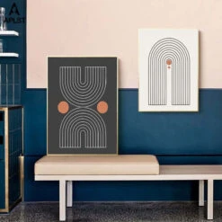 Malen Nach Zahlen Freie Gestaltung Geometrie Schwarze Streifen -myPaintLab Deutschland Verkaufs-Shop art ab 037 2 1