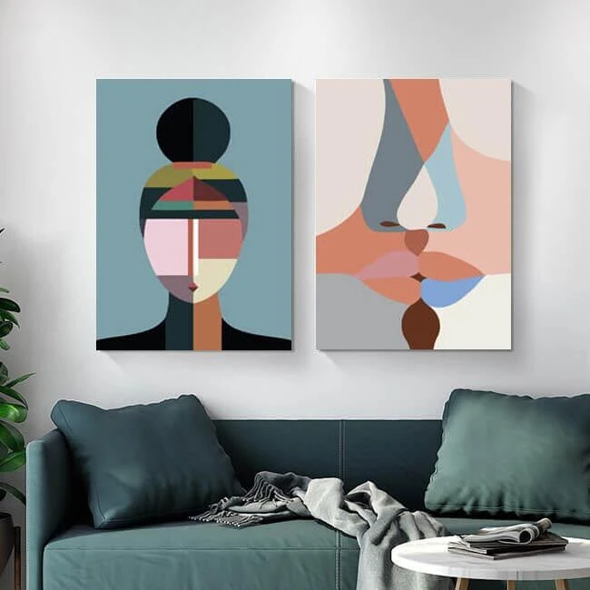 Malen Nach Zahlen Kunst Geometische Abstrakte Figuren VI 2 Malen Nach Zahlen Kunst Geometische Abstrakte Figuren VI - Image 2