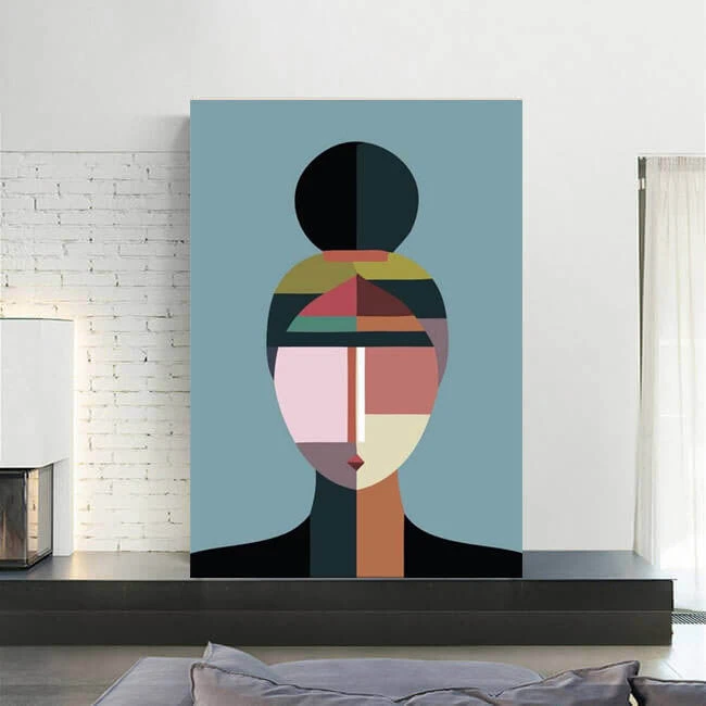 Malen Nach Zahlen Kunst Geometische Abstrakte Figuren VI 3 Malen Nach Zahlen Kunst Geometische Abstrakte Figuren VI - Image 3