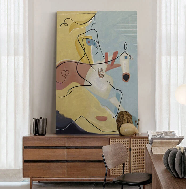 Malen Nach Zahlen Kunst Geometische Abstrakte Tierfigur 2 Malen Nach Zahlen Kunst Geometische Abstrakte Tierfigur - Image 2