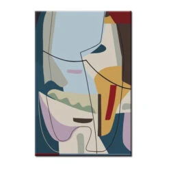 Malen Nach Zahlen Kunst Geometische Abstrakte Gesichter Figur