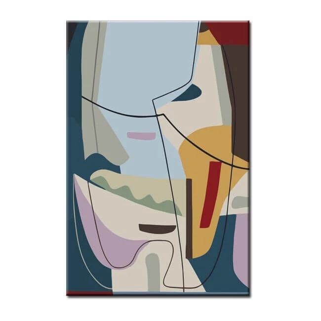 Malen Nach Zahlen Kunst Geometische Abstrakte Gesichter Figur 1 Malen Nach Zahlen Kunst Geometische Abstrakte Gesichter Figur