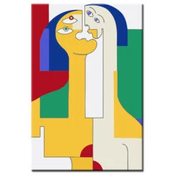 Malen Nach Zahlen Kunst Abstrakte Kunst 2 Personen