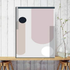 Malen Nach Zahlen Abstrakte Kunst Geometrie Farbige Form VI