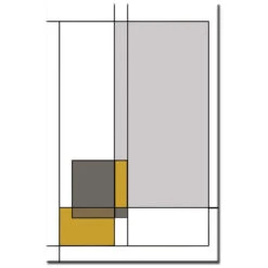 Malen Nach Zahlen Abstrakte Kunst Geometrie Rechtecke II