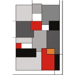 Malen Nach Zahlen Abstrakte Kunst Geometrie Rechtecke III