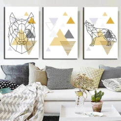 Malen Nach Zahlen Kunst Farbige Dreiecke I -myPaintLab Deutschland Verkaufs-Shop art ab 097 098 099 2