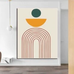 Malen Nach Zahlen Kunst Blaue Kugel Auf Gelber Halbkugel -myPaintLab Deutschland Verkaufs-Shop art ab 108 1 1