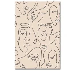 Malen Nach Zahlen Strichkunst Silhouetten Gesichter 5 Malen Nach Zahlen Strichkunst Silhouetten Gesichter -myPaintLab Deutschland Verkaufs-Shop art ab 119 1