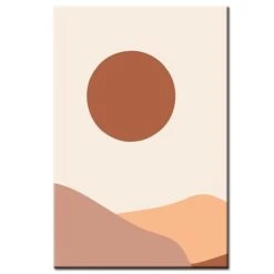 Malen Nach Zahlen Kunst Minimalismus Sonne In Der Wüste -myPaintLab Deutschland Verkaufs-Shop art ab 127 1