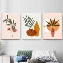 Malen Nach Zahlen Kunst Minimalismus Pflanze In Vase Mit Sonne -myPaintLab Deutschland Verkaufs-Shop art ab 136 138 139 1