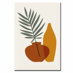 Malen Nach Zahlen Kunst Minimalismus Blatt In Vase -myPaintLab Deutschland Verkaufs-Shop art ab 136 1