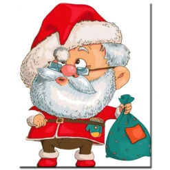 Malen Nach Zahlen Weihnachten Motiv Mit Weihnachtsmann