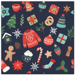 Malen Nach Zahlen Weihnachten Christmas Motiv Illustration Kinder I