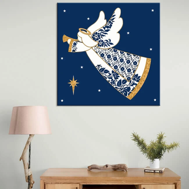 Malen Nach Zahlen Weihnachten Motiv Engel Mit Weihnachtsstern 2 Malen Nach Zahlen Weihnachten Motiv Engel Mit Weihnachtsstern - Image 2