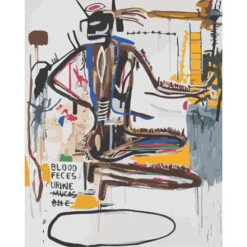 Malen Nach Zahlen Kunst Abstrakte Kunst König Der Straße Graffiti