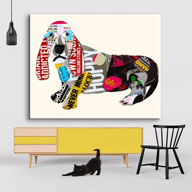 Malen Nach Zahlen Graffiti Kunst Hund III 2 Malen Nach Zahlen Graffiti Kunst Hund III - Image 2