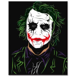 Malen Nach Zahlen Joker Porträt Versand Aus DE