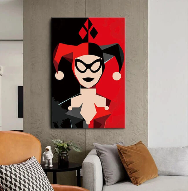 Malen Nach Zahlen Geometrische Kunst Clown-Königin Versand Aus DE 2 Malen Nach Zahlen Geometrische Kunst Clown-Königin Versand Aus DE - Image 2