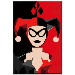 Malen Nach Zahlen Geometrische Kunst Clown-Königin Versand Aus DE