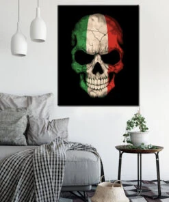 Malen Nach Zahlen Totenkopf - Italien Versand Aus DE -myPaintLab Deutschland Verkaufs-Shop art halloween 020 1 4