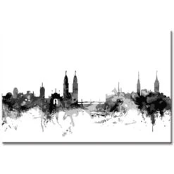 Malen Nach Zahlen Schweiz Skyline Zürich