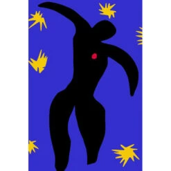 Malen Nach Zahlen Schwarze Strichzeichnung Mensch Der Fliegt