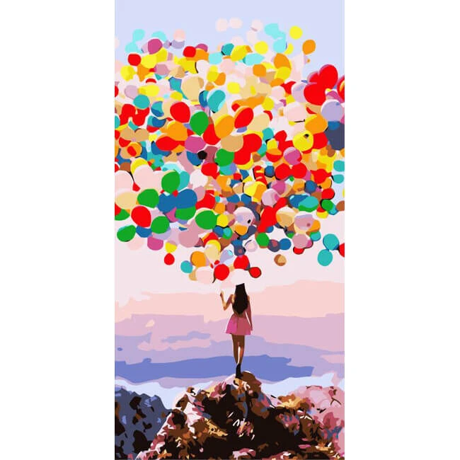 Malen Nach Zahlen Kunst Viele Bunte Luftballons 1 Malen Nach Zahlen Kunst Viele Bunte Luftballons