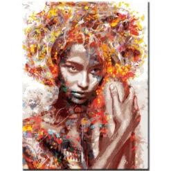 Malen Nach Zahlen Kunst Frau Akt Porträt