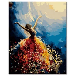 Malen Nach Zahlen Tänzerin Im Licht Versand Aus DE