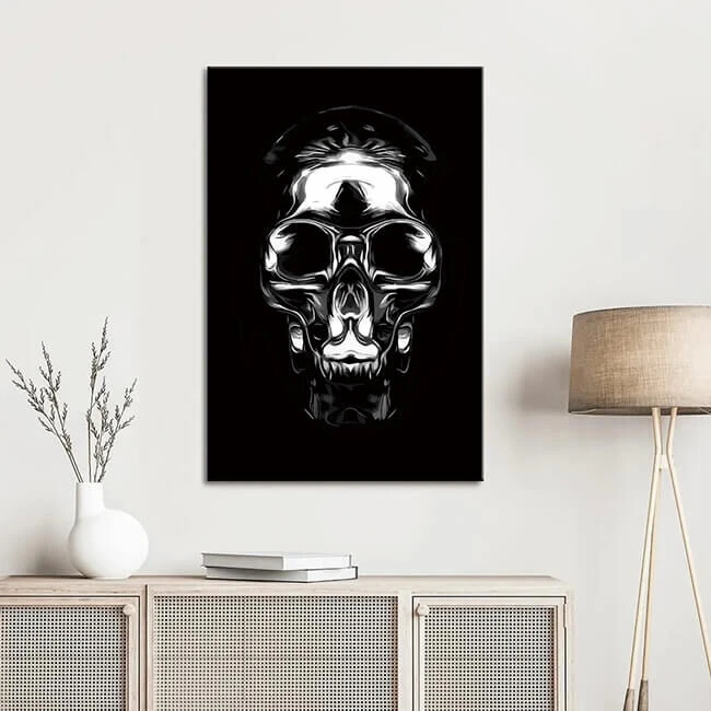 Malen Nach Zahlen Metallischer Totenschädel Versand Aus DE 2 Malen Nach Zahlen Metallischer Totenschädel Versand Aus DE - Image 2