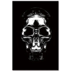 Malen Nach Zahlen Metallischer Totenschädel Versand Aus DE