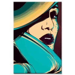 Malen Nach Zahlen Seitenansicht Gesicht Frau Versand Aus DE