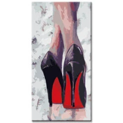 Malen Nach Zahlen Frau Mit High Heels Versand Aus DE