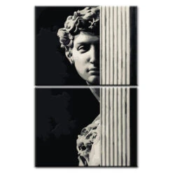 Malen Nach Zahlen David Körper Kunst Statue 2-teilig Versand Aus DE