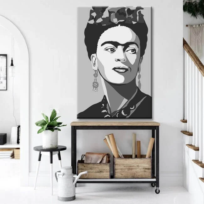 Malen Nach Zahlen Frida Kahlo Portrait Versand Aus DE 2 Malen Nach Zahlen Frida Kahlo Portrait Versand Aus DE - Image 2