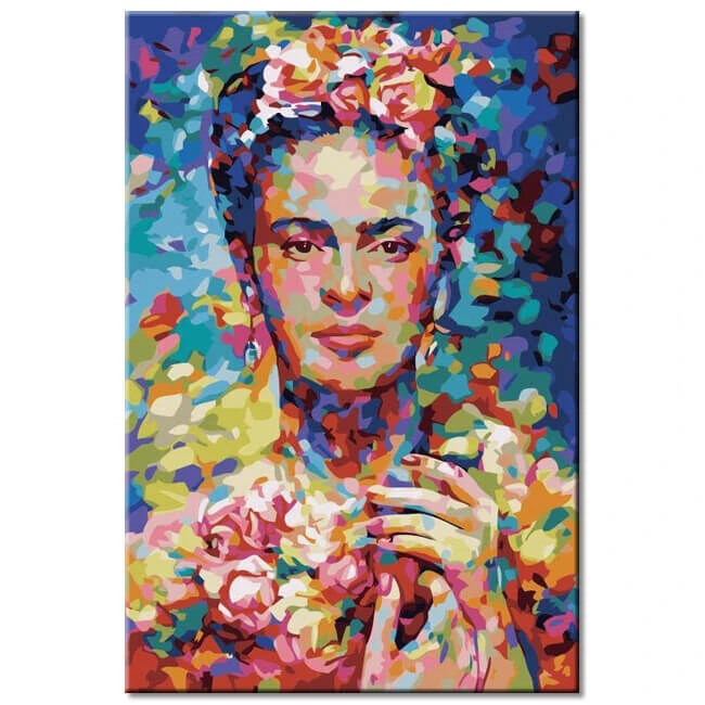 Malen Nach Zahlen Abstrakte Kunst Frida Kahlo Versand Aus DE 1 Malen Nach Zahlen Abstrakte Kunst Frida Kahlo Versand Aus DE