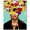 Malen Nach Zahlen Frida Kahlo Mode Blumenporträt Versand Aus DE