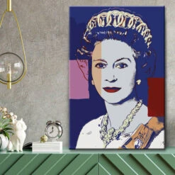 Malen Nach Zahlen Die Junge Königin Queen Elisabeth II Versand Aus DE -myPaintLab Deutschland Verkaufs-Shop art life 222 1 7