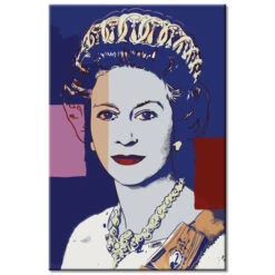 Malen Nach Zahlen Die Junge Königin Queen Elisabeth II Versand Aus DE