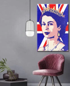 Malen Nach Zahlen Britische Flagge Hintergrund Königin Versand Aus DE -myPaintLab Deutschland Verkaufs-Shop art life 223 1 8