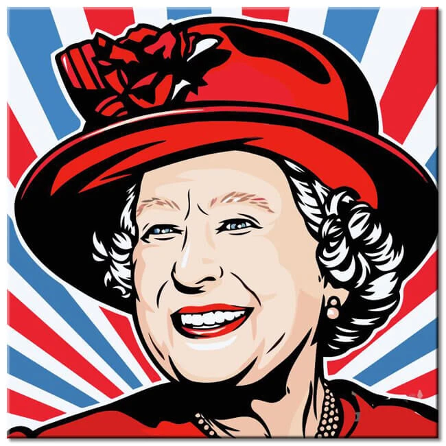 Malen Nach Zahlen Lächelnde Königin Queen Versand Aus DE 1 Malen Nach Zahlen Lächelnde Königin Queen Versand Aus DE