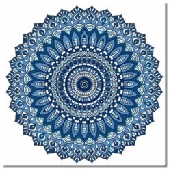 Malen Nach Zahlen Rundes Mandala Versand Aus DE