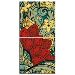 Malen Nach Zahlen Mandala Blumen II 2-teilig Versand Aus DE -myPaintLab Deutschland Verkaufs-Shop art mandala 007 2 teilig 4