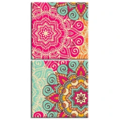 Malen Nach Zahlen Farbenfrohes Mandala 2-teilig Versand Aus DE 8 Malen Nach Zahlen Farbenfrohes Mandala 2-teilig Versand Aus DE -myPaintLab Deutschland Verkaufs-Shop art mandala 013 2 teilig 4